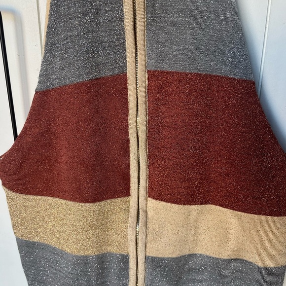 NWT PARKER Knit Verlee Dress metallic Halter Bodycon Dress Sz Small - Picture 6 of 14